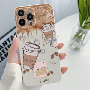 “I Love Coffee” Aesthetic Phone Case